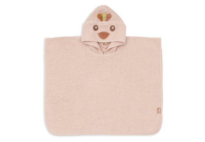Gepersonaliseerde poncho Pauw of nijlpaard