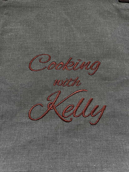 Gepersonaliseerd volwassen keukenschort