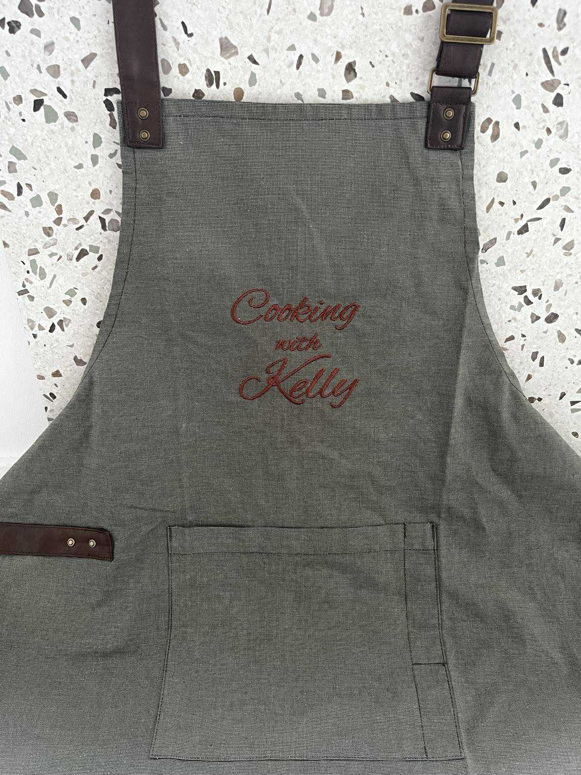 Gepersonaliseerd volwassen keukenschort