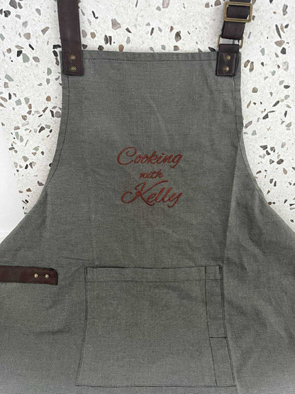 Gepersonaliseerd volwassen keukenschort