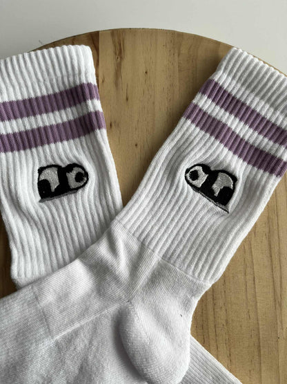 Gepersonaliseerde tennis sokken met tekst of tekening