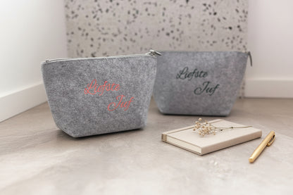 gepersonaliseerde vilten organiser