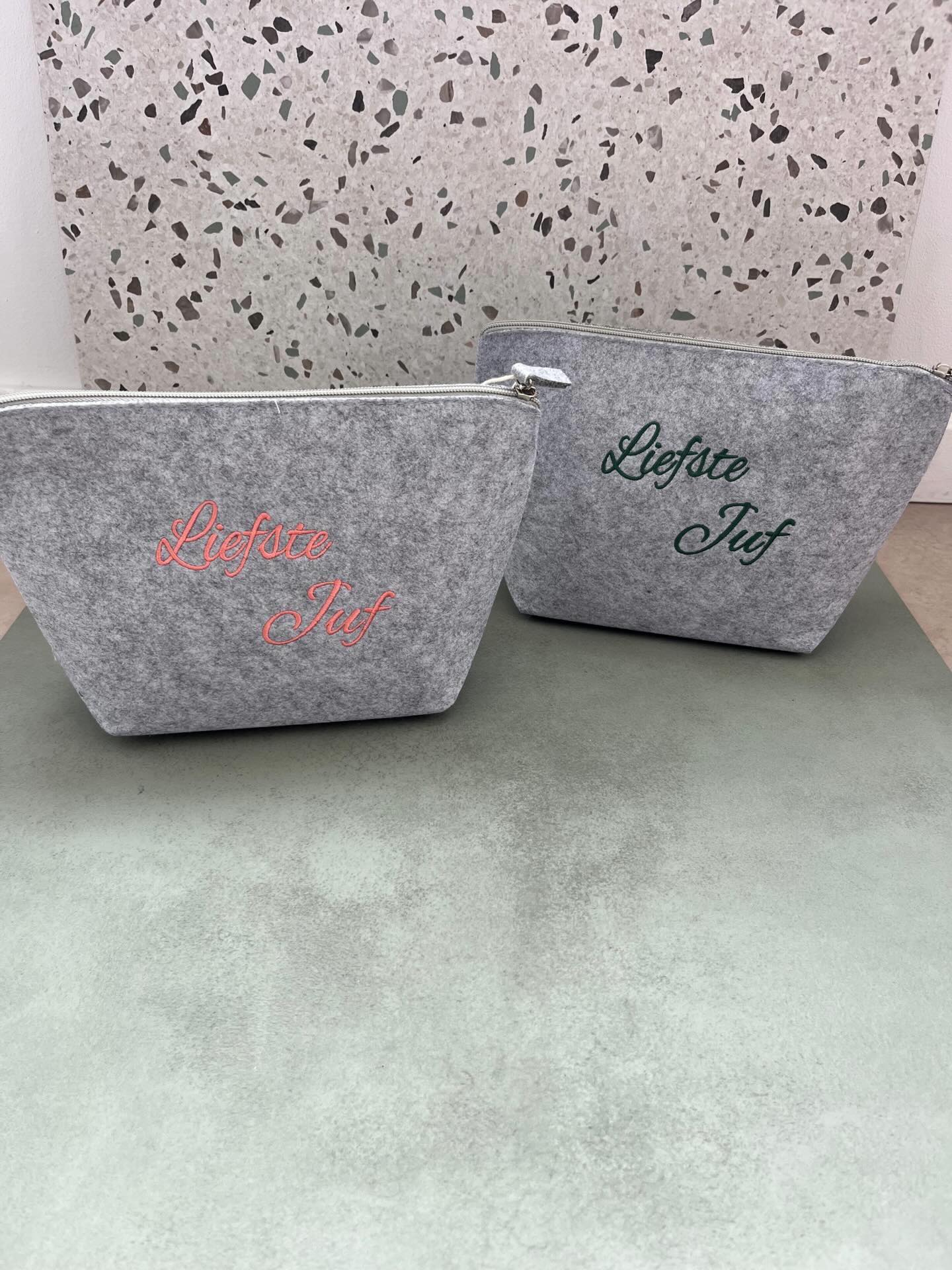 gepersonaliseerde vilten organiser