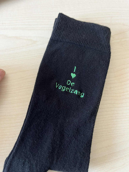 Gepersonaliseerde sokken met tekst of tekening