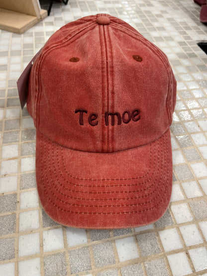 Gepersonaliseerde vintage pet met geborduurde tekst