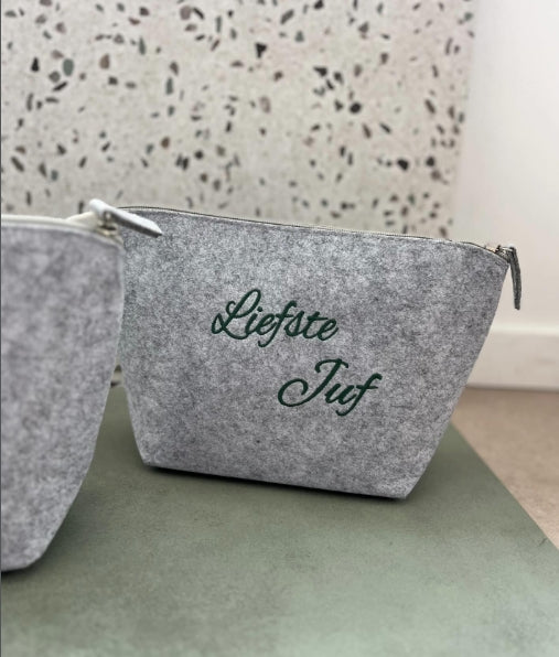 gepersonaliseerde vilten organiser
