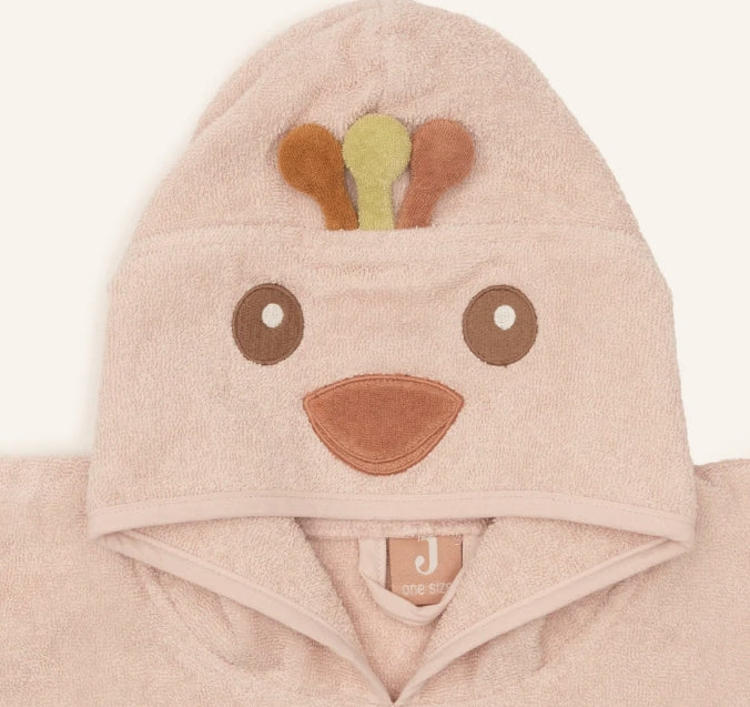 Gepersonaliseerde poncho Pauw of nijlpaard