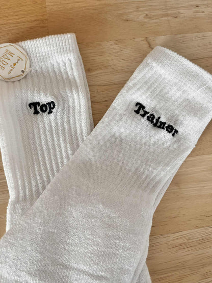 Gepersonaliseerde sokken met tekst of tekening