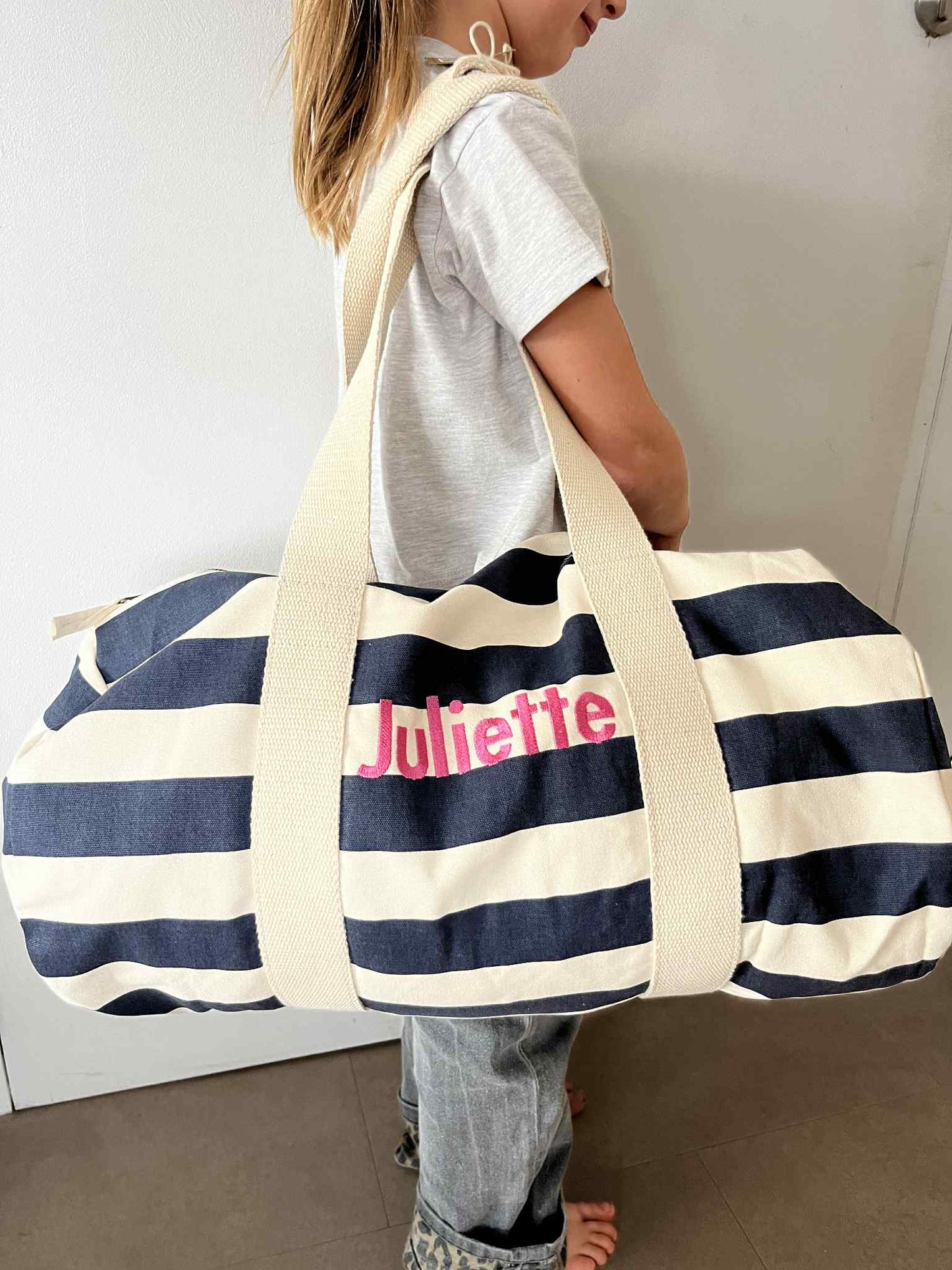 Gepersonaliseerde logeertas met naam