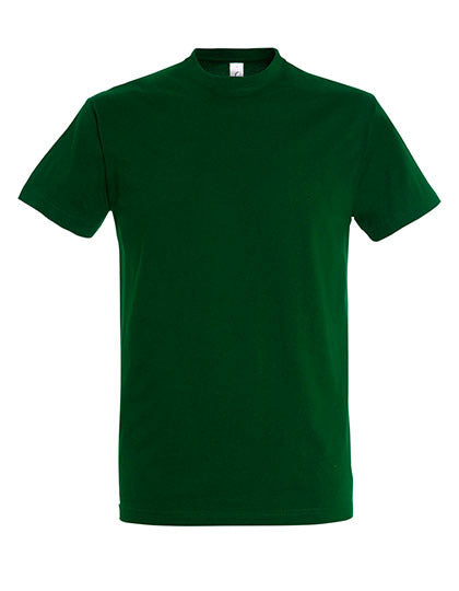 Gepersonaliseerd unisex T-shirt met borduurwerk op linker borst