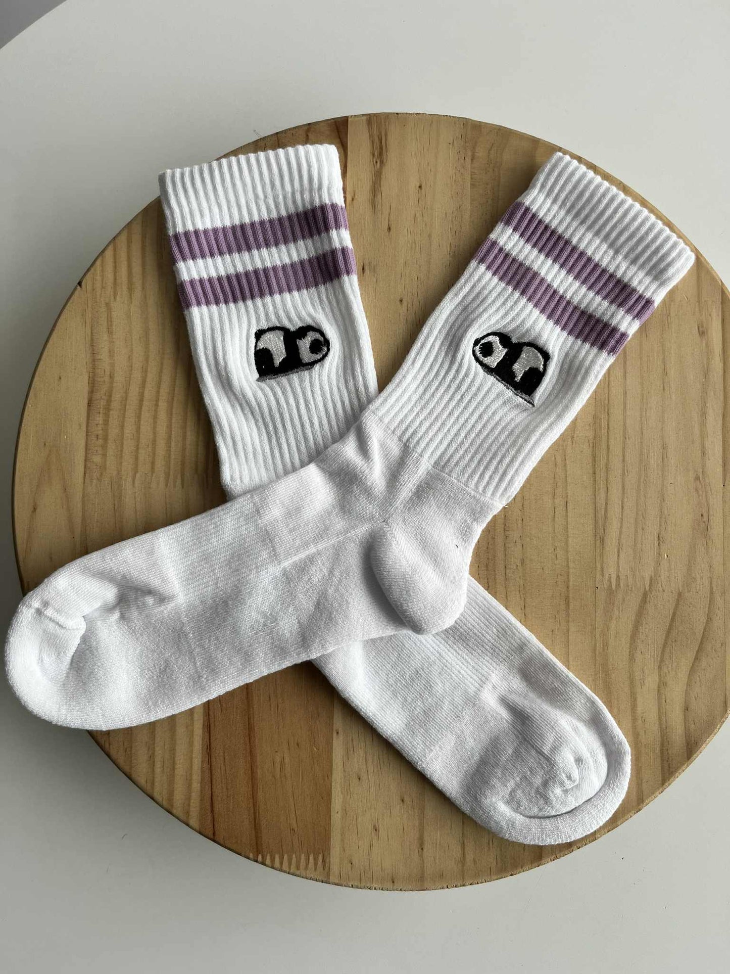 Gepersonaliseerde tennis sokken met tekst of tekening