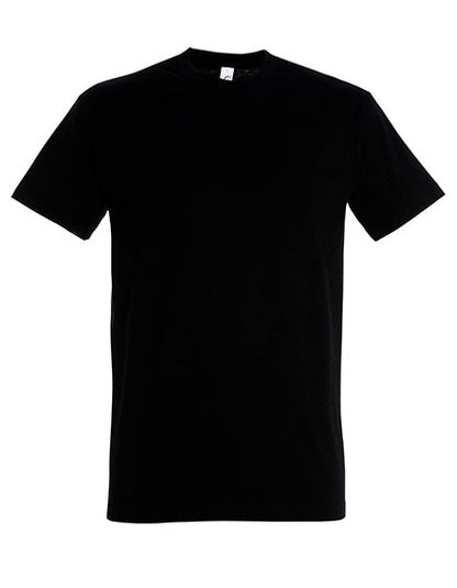 Gepersonaliseerd unisex T-shirt met borduurwerk op linker borst
